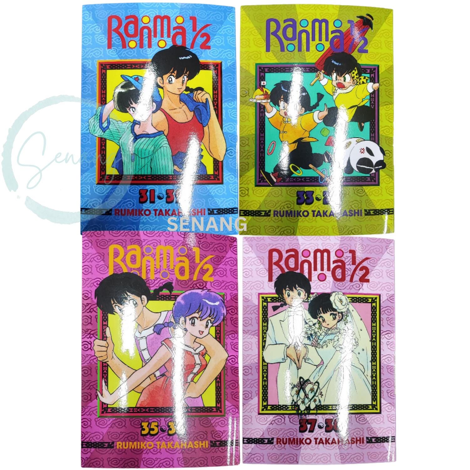 Ranma 1/2 Volume 1-38 (2 in 1) Full or Partial Set New Ranma 1/2 Volume 1-38 (2 in 1) Full or Partial Set New
