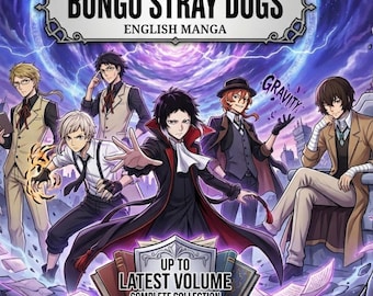 Colección de manga Bungo Stray Dogs en inglés / Vol. 1–26 Kadokawa Gempak Starz / Colección completa o parcial (1–10, 11–20, 21–26)