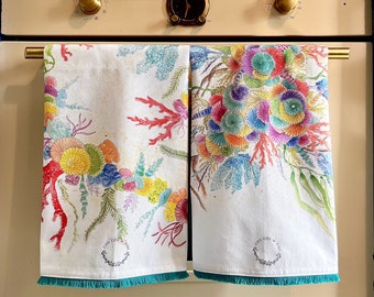 Hand Craft Kitchen Towels, set of 2