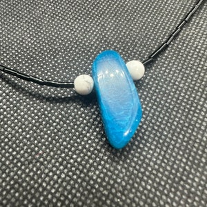 Turquoise Howlite Pendant Necklace for Peace & Inner Harmony