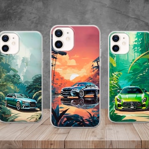 Drive Race Phone Case German Lover Auto Cover for iPhone 15, 14, 13, 12, 11, X,  8, Samsung S24, S23, S22, A73, A53, Pixel 8, 7, 6