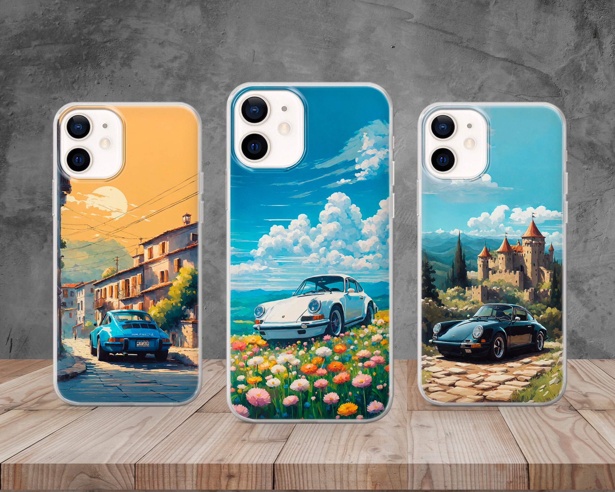 Porsche phone case - Etsy 日本