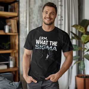 Erm What The Sigma Meme Shirt: Funny Gamer Graphic Tee