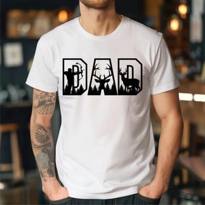Deer Hunting Dad SVG: Buck Antlers Cut File for Cricut & Silhouette image 3