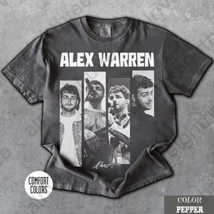 Vintage Alex Warren Shirt, Cheaper Than Therapy Tour 2025 Fan Bootleg Comfort Colors Graphic T-Shirt, Gift For Women and Man Unisex T-Shirt