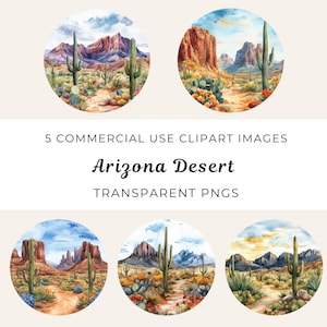 Arizona Desert Png, Southwest Landscape Clipart, Cactus Desert Scene Png, Arid Landscape Clipart, Landscape, Nature Scene, Scena natury, Scenic Background