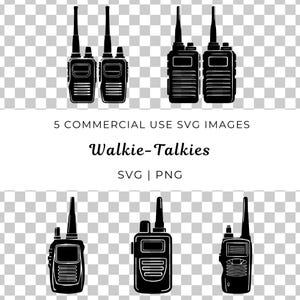 Walkie Talkie Svg Design, Two Way Radio Svg Clipart, Retro Walkie Talkie Vector, Vintage Walkie Talkie Svg,  Old School Walkie Talkie Vector