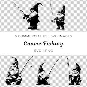 Gnomo pescador Svg, Svg de pesca, Svg de gnomo de verano, Svg de gnomo de Gargen, Svg de pescador, Svg de gnomo jubilado, Svg de pesca deportiva, Svg de gnomo aventurero