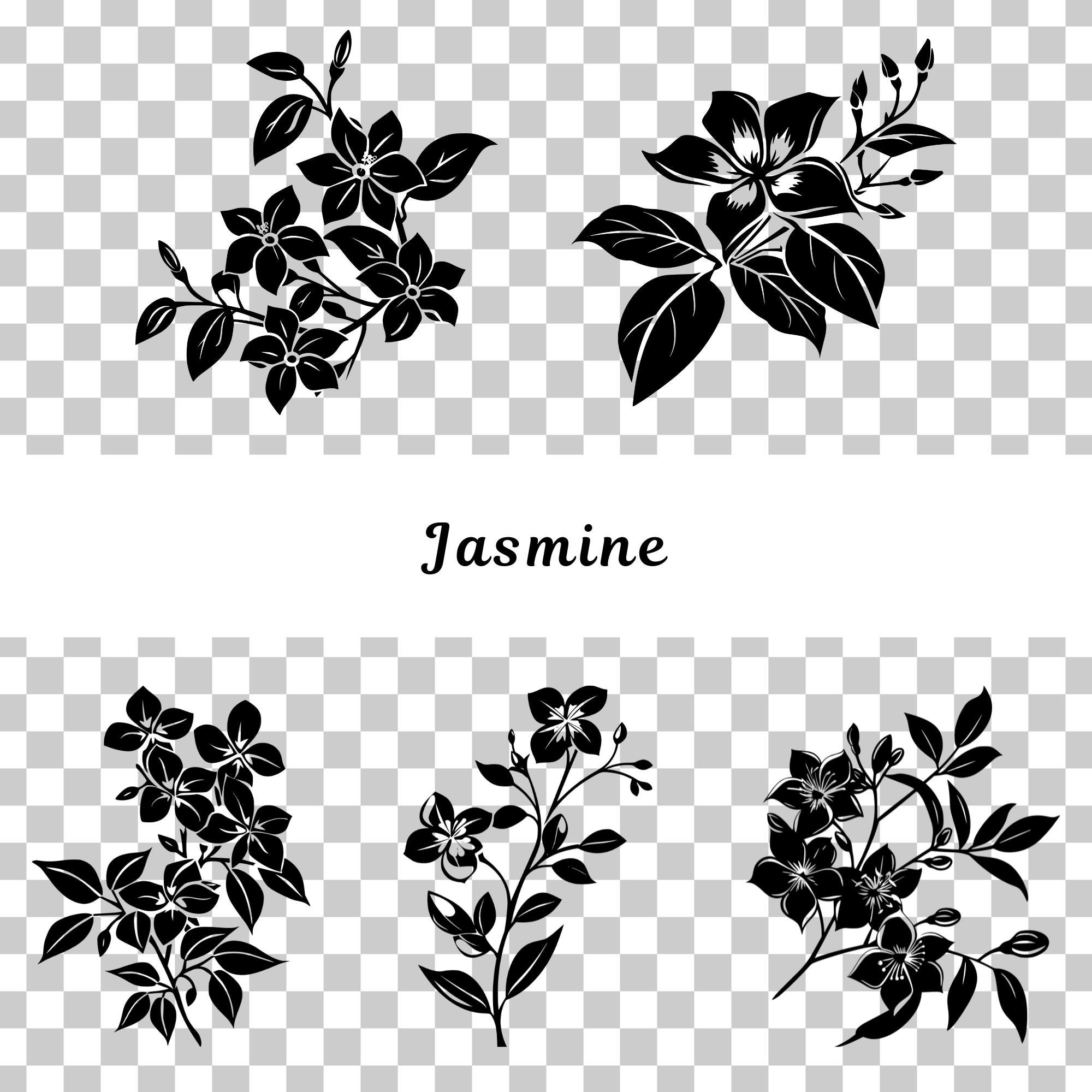 Tropical Flower SVG Bundle, Paradise Florals Vector (digital Download ...