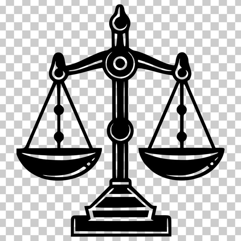 Justice Scale SVG, Libra, Legal Symbol (digital Download) - Etsy