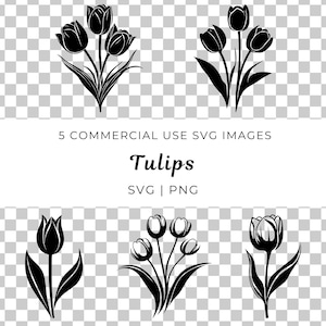 Tulp Svg, lentebloem Vector, bloeiende tulp Svg, elegante tulp Vector, tuintulp Svg, bloemenbloesem Svg, lentetulp, klassieke tulp