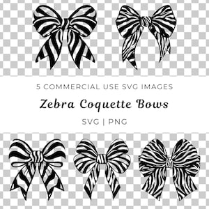 Coquette zèbre Svg, Svg coquette, Svg motif zèbre, Svg noeud zèbre, Coquette rayée, Noeud zèbre png, Coquette zèbre png, Rayé png