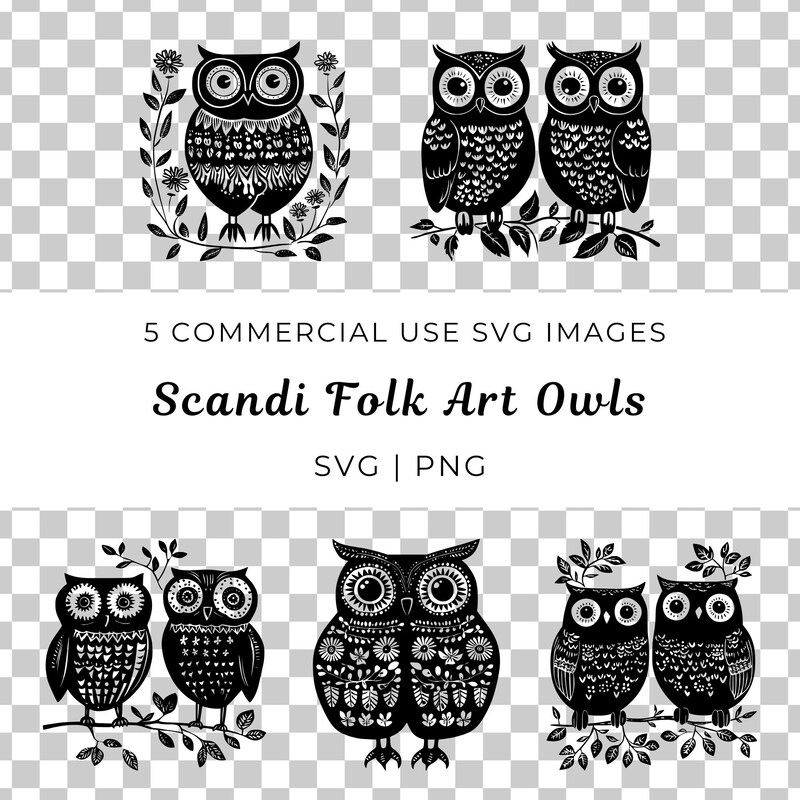 Scandinavian Owl - Etsy