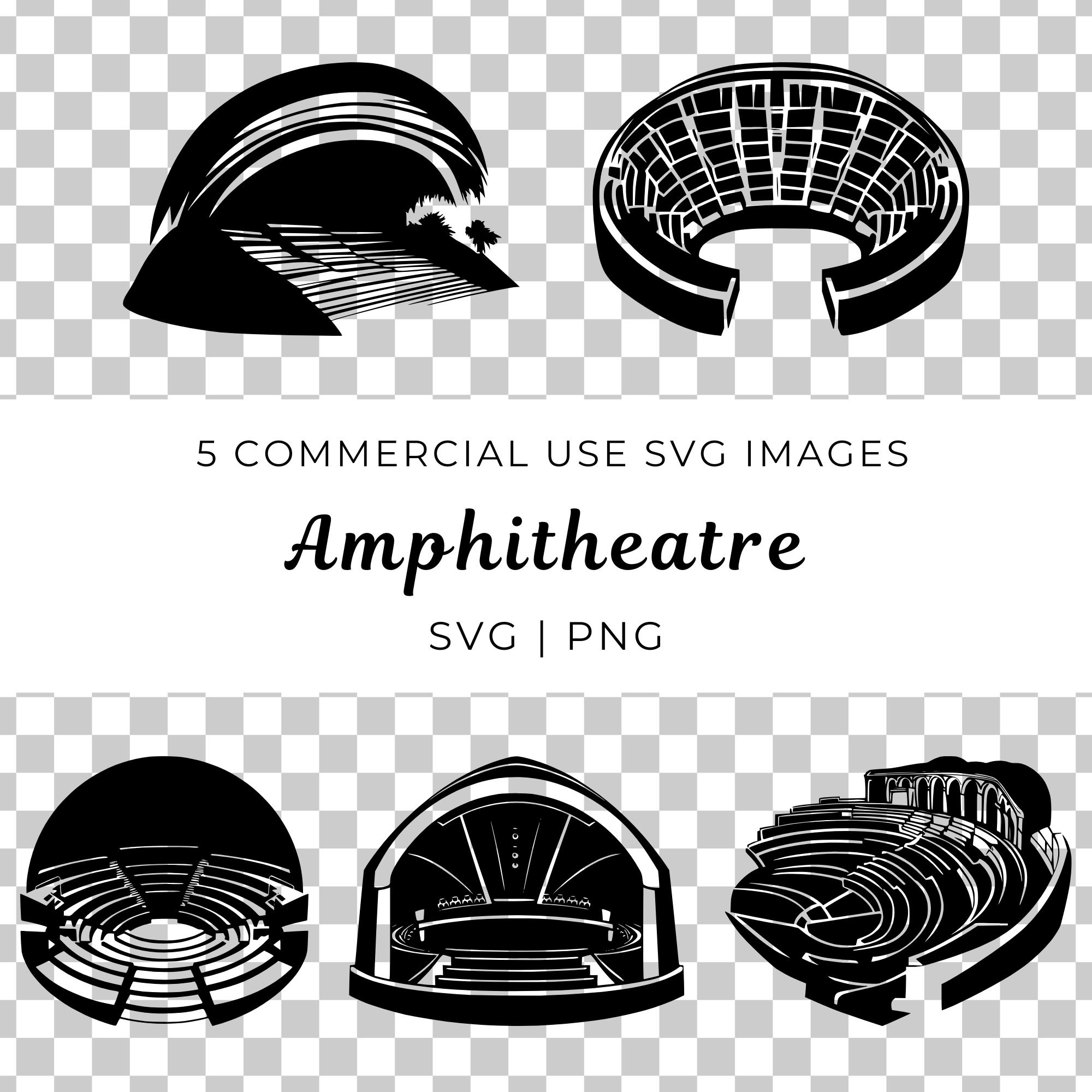 Roman Amphitheatre SVG, Ancient Theatre Vector (digital Download) - Etsy