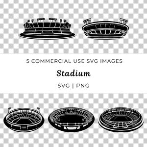Stadium Svg, Sports Venue Vector, Football Stadium Svg, Soccer Field Vector, Basketball Stadium Svg, Stadium Seating Svg