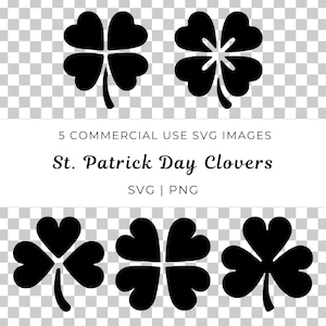St. Patricks Day svg, Glücksklee svg, vierblättriges Kleeblatt, vierblättriges Kleeblatt, vierblättriges Kleeblatt, vierblättriges Kleeblatt, St. Paddys Day Geschenk, St. Patricks Day Geschenk