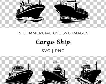 Container Ship Svg Css Code Container Ship Cargo Vessel Freight Transportation Marine Ocean ...