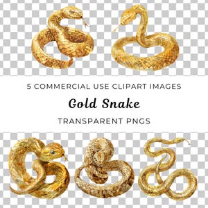 Cobra Dourada Png, Cobra Aquarela Png, Réptil Png, Cobra Dourada Aquarela Png, Cobra Egípcia Antiga Png, Clipart De Cobra, Clipart De Cobra Dourada