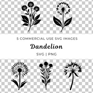 Pissenlit Svg, fleur sauvage, nature, fleur de pissenlit, jardin, fleur de prairie, plante herbacée, Svg nature