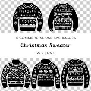 Weihnachten Pullover svg, Feiertags-Pullover svg, Festliche Pullover Clipart, Gemütliche Weihnachts-Svg, Winter-Pullover-Svg, Süßer Weihnachtspullover-Svg