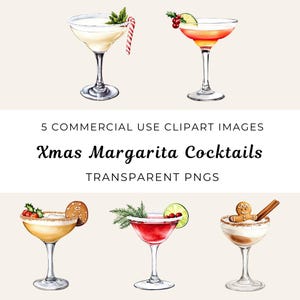 Christmas Margarita Png, Holiday Cocktail Png, Festive Margarita Clipart, Christmas Drink Png, Margarita With Lime Png, Seasonal Margarita
