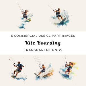 Kitesurf Png, Clipart de surf, Verano Png, Clipart de kitesurfista, Tabla de kitesurf Png, Clipart de deportes oceánicos, Actividades al aire libre Png