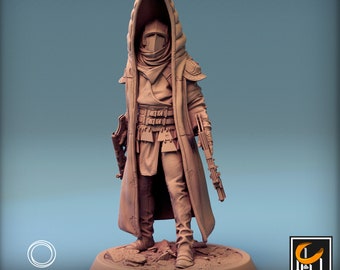 Razan Sandstorms by Rescale Miniatures| People of Dunnari |TTRPG|DND| Pathfinder| Dungeons and Dragons|