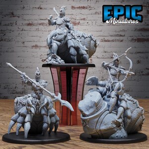 Hermit Crab Guard by Epic Miniatures| Deep Sea Mysteries Set 124 |TTRPG|DND| Pathfinder| Dungeons and Dragons|