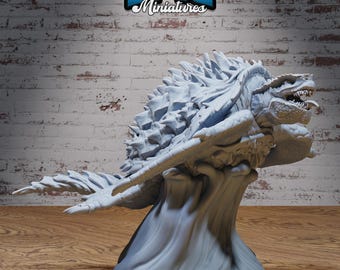 Dragon Turtle by Epic Miniatures |TTRPG|DND| Pathfinder| Dungeons and Dragons|