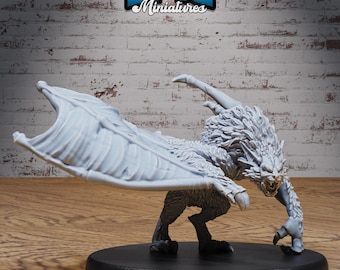 Giant Bat by Epic Miniatures |TTRPG|DND| Pathfinder| Dungeons and Dragons|