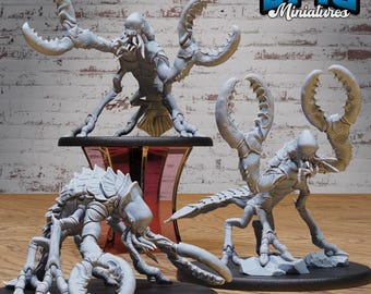 Chuul (3 Variations) by Epic Miniatures |Mysterious Ocean Set 110|TTRPG|DND| Pathfinder| Dungeons and Dragons|