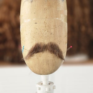 Yak Hair Fake Mustache for Cosplay, Movies, Theatre and TV Shows, Lace Mustache