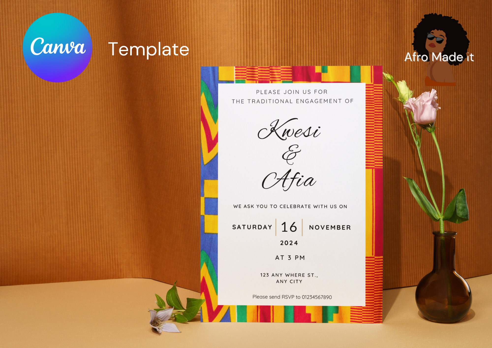 Engagement Kente - Etsy