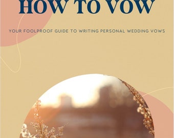 Your foolproof guide to writing wedding vows that 'wow'