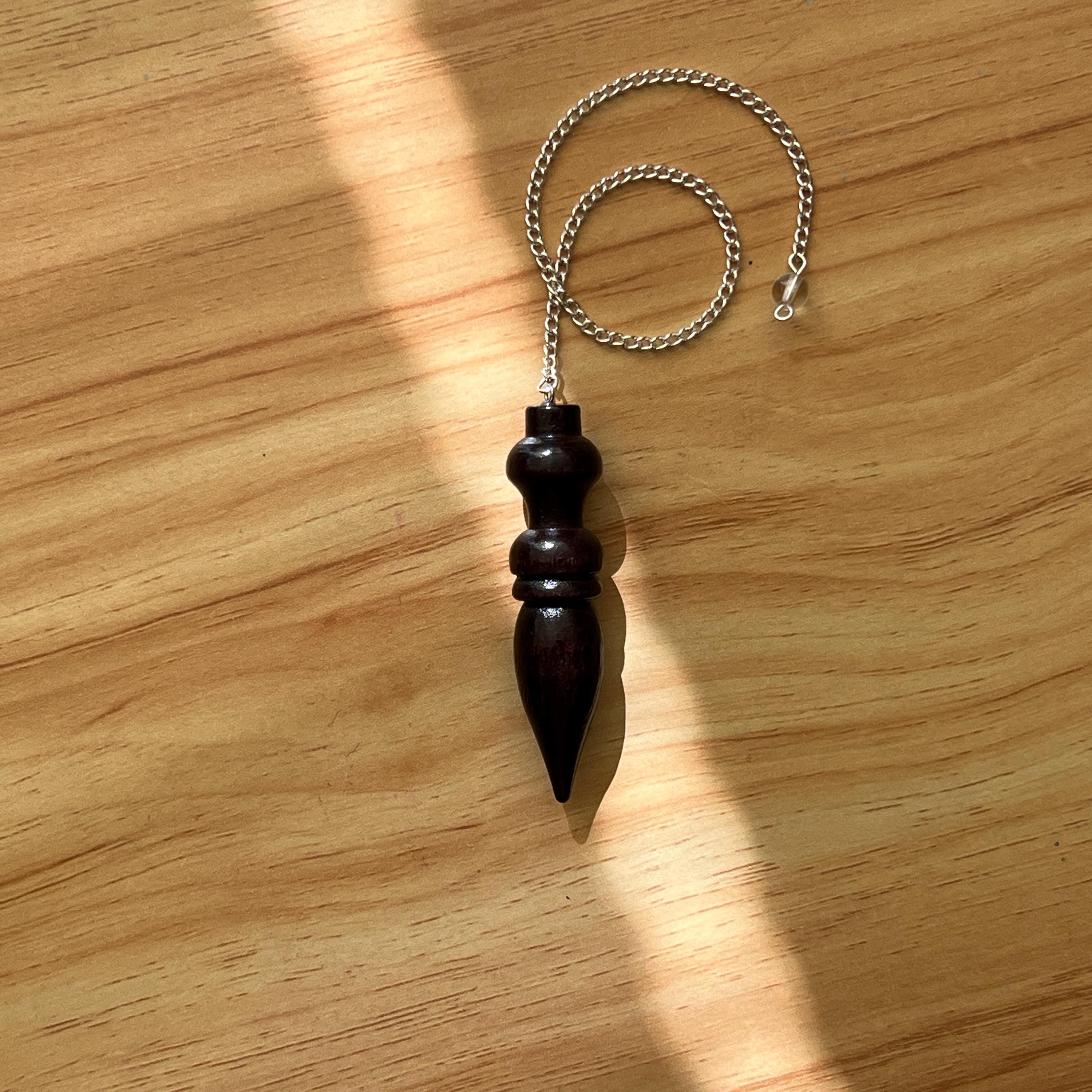 Divinatory Egyptian Pendulum - Wooden Dowsing Pendulum Ritual Tools ...