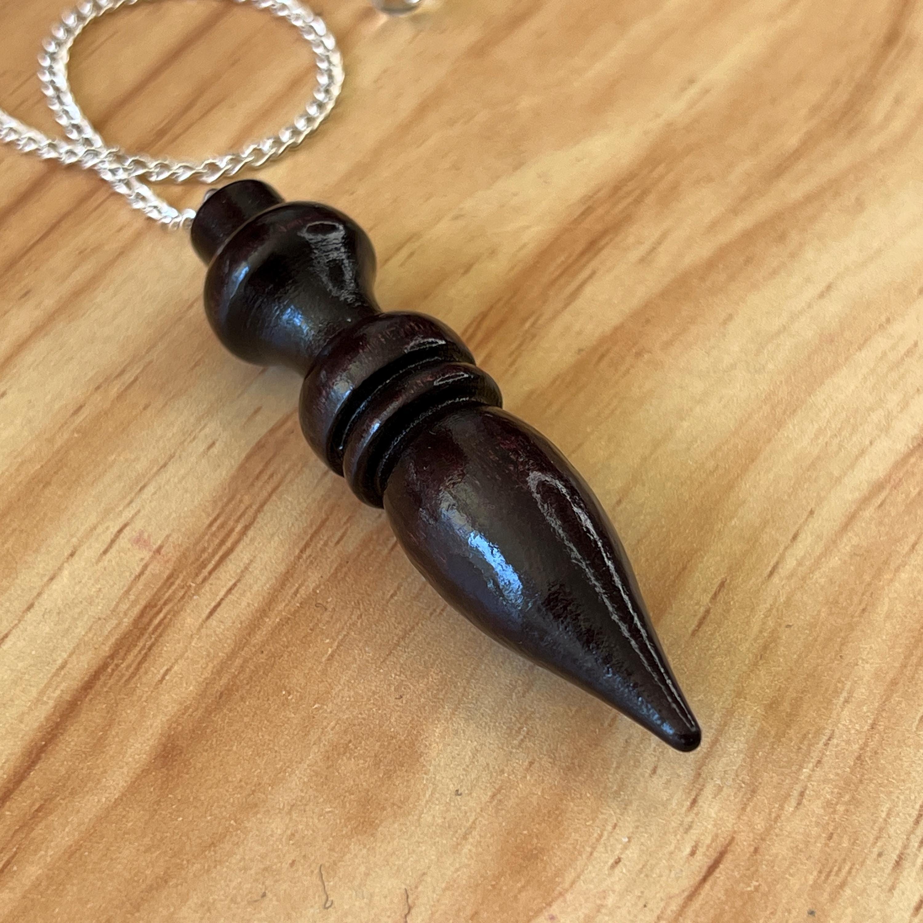 Divinatory Egyptian Pendulum - Wooden Dowsing Pendulum Ritual Tools ...