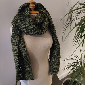 Knitting pattern Hattrick shawl digital pdf download straight shawl leftover yarn