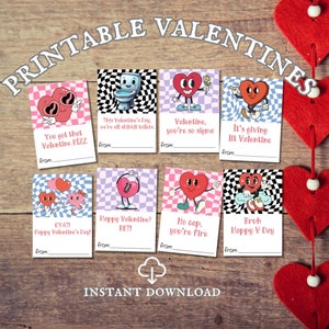 Afdrukbare grappige tienerjargon Valentine, Alpha Gen Z Valentines, downloadbare pdf, middelbare school, Bruh Skibidi Toilet Rizz, grappig cadeau leraar