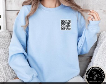 Camiseta con código QR pequeño de FDT Fuck Trump, camiseta anti-Trump, camiseta anti-Maga para hombres y mujeres, ideas divertidas para regalos de FDT, enlace de Soundcloud, regalo liberal