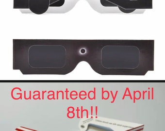 100 pack Bulk ISO and CE Certified Solar Eclipse Glasses!  Less than 20 days til’ April 8th!  I can handle large orders for now, but hurry!