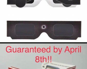 1000 pairs Bulk ISO CE Certified Solar Eclipse Glasses!  Less that 20 days until April 8th!!