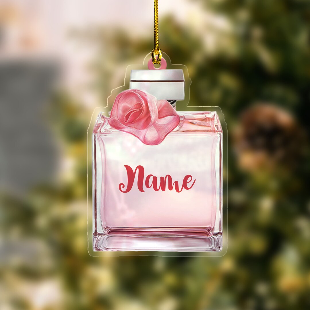 Perfume Bottle Christmas Ornament Shape Perfume Bottle Etsy