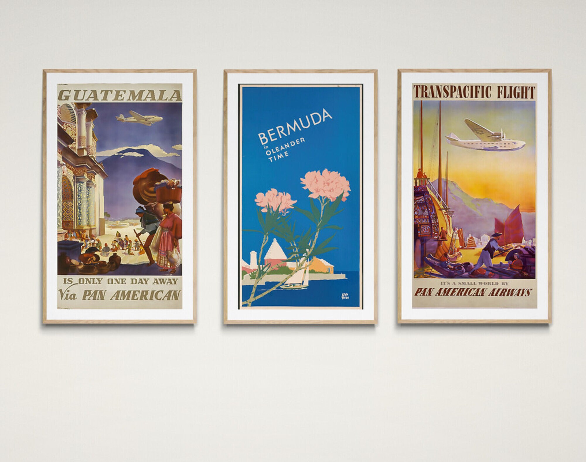 Affiche Vintage Vol à Voile / Avion - Poster HQ 50x70cm - Rrts