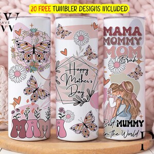 Mom Motivational 20oz wrap, Digital Sublimation design, Mom 20oz Digital Design, Positive Mom Tumbler, Inspirational Quotes Design Png