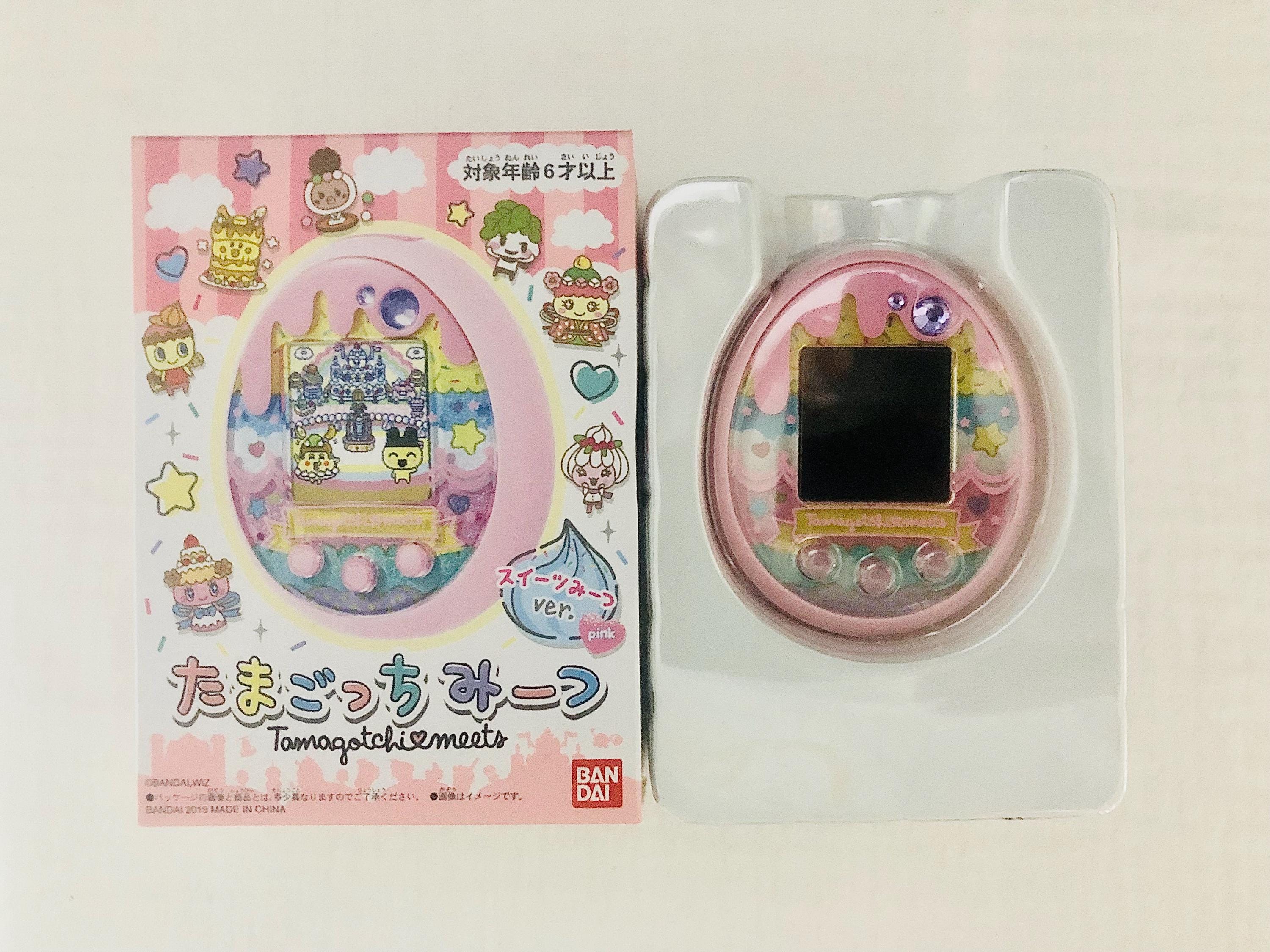 Tamagotchi meets ピンク Tamagotchi Meets (japanese On): Sweets Pink (with Box) - Etsy