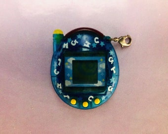 SKU YU198 | Bandai Tamagotchi 4U Blue Japanese - Etsy