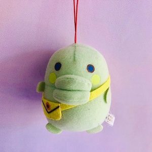 Tamagotchi Plush | BANDAI Mail Carrier Kuchipatchi Plush Doll Strap (2.5&quot; x 3&quot;)