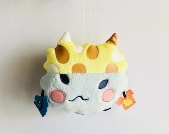Tamagotchi Plush | BANPRESTO Dressmaker Togetchi Tamagotchi Plush Doll Strap (6.5" x 5")