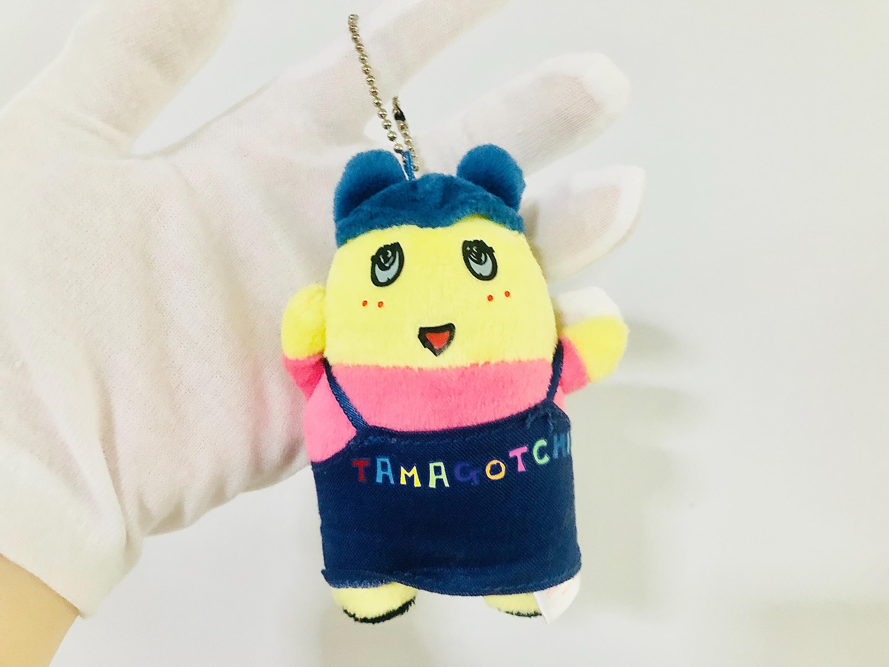 Tamagotchi Plush | Mametchi x Funassyi Plush Doll Keychain (3” x 4.5”)