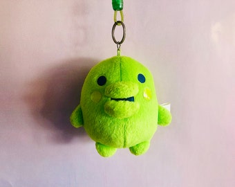 Tamagotchi Plush | BANPRESTO Kuchipatchi Plush Doll Keychain (4”x4”)